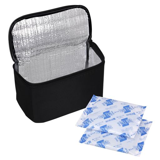 サイズ:約220x100xH140mm 重量:約260g 材質:表地/ポリエステル(ポリウレタンコート)、断熱材/ポリエチレンスポンジ、裏地/アルミフィルム、表テープ/ポリプロピレン、裏テープ/ポリエステル、ファスナー/ナイロン、取手/亜鉛合金 原産国:中国 付属品:蓄冷剤 2個 注意事項:食器洗浄機・乾燥機は使用不可