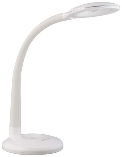 3段階調光可能、ブルーライト軽減 サイズ:約幅130x奥行270x高さ285mm 電源:AC100V 50/60Hz 消費電力:6W 保証期間:1年間 セット内容・付属品:本体、ACアダプタ 明るさ:High/500ルーメン、Mid/300ルーメン、Low/150ルーメン 本体重量(kg):0.89