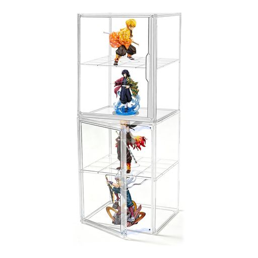 フィギュアケース アクリルフィギュアケース 透明クリア 防塵防水 UV カット機能 ...