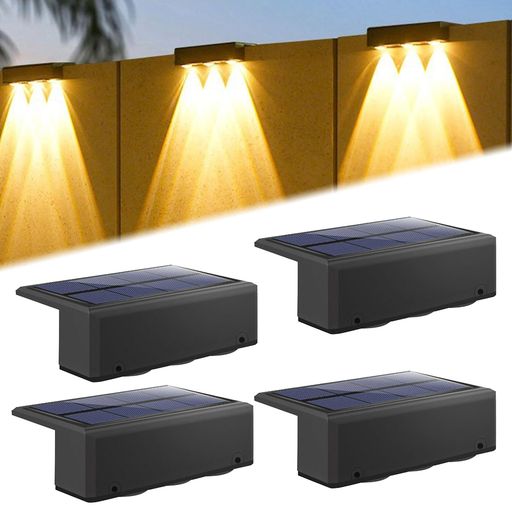 DODOGOD ソーラー 屋外 フェンスライト ガーデンライト LED ソーラー 表札灯 表示...