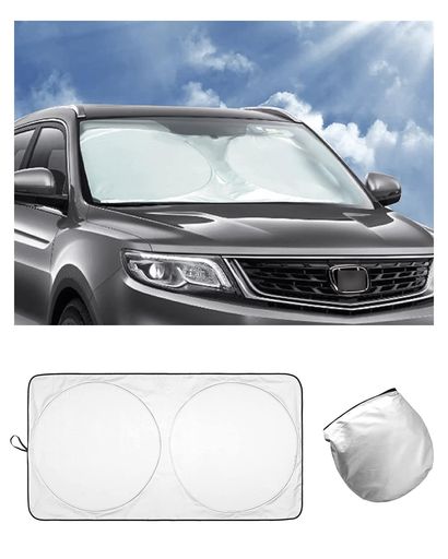 車用フロントサンシェード ミニキャブEV/トライトン LC2T LC系/ekクロススペース 30系 / エクリプスクロス GK系 に適用 フロントガラス用サンシェード 日よけカーテン 紫外線カット 日差しカ…