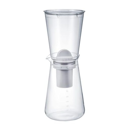 HARIO(ハリオ) 浄軟水ポット・Pure 浄水器 軟水器 ポット型 耐熱ガラス 700mL 活性...