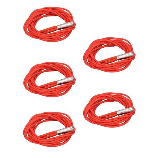 12V 40W 6x20 セラミックカートリッジヒーター 加熱管 1M 金型 シングルヘッド 加熱ロッド 3Dプリンター用 5個入り ステンレス鋼