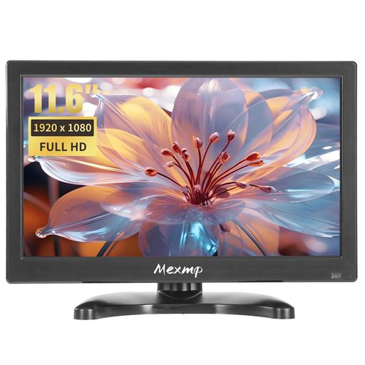 ゲーム 【FHD 1080P小型モニター】鮮明な1920x1080の解像度を誇るMexmp12インチFHD IPSモニターで、あなたの視聴体験を向上させましょう。アスペクト比16:9、広視野角178°のこの小型モニターは、より広い視野を提供し、プロフェッショナルな仕事にも個人的なメディア鑑賞にも理想的です。 【マルチデバイス互換性】HDMI、AV、BNC、VGA、USB入力に幅広く対応したこの12インチモニターは、ご自宅やオフィスへ新たに導入するのに最高の追加アイテムです。ゲーム、動画編集、セキュリティ監視、コンピューターを使った日常的な作業に難なく対応し、一貫して信頼性の高い堅牢な接続を提供します。 【画像フリップ機能】このミニLCDモニターは画像ミラー機能を備えているので、どの方向に取り付けても、それに合わせて画像を水平および垂直の両方向に反転させることができます。テレプロンプター、プリンターモニター、車載ディスプレイなど、このディスプレイを何に使用するにせよ、特定のニーズに合わせてカスタム調整するのに最適な機能です。