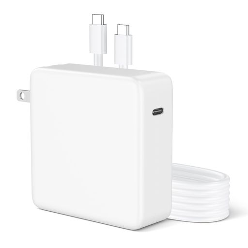 高効率の急速充電器: 100W USB C MacBook Pro 充電器は最大 96% の高い充電効率を持ち、当社の充電器は高速で安定したエネルギー流入を提供でき、充電器は MacBook Pro 16 インチを約 1 時間 25 分で完全に充電できます。ほとんどの携帯電話を 20 分で 0% から 80% まで充電できます。 幅広い互換性: 当社の充電器はUSB-CポートMacBookと互換性があります: Pro 16(M4'24、M3'23、M2'22、M1'21、2019)、15(2019-16)、14(M4'24、M3'23、M2'22、M1'21)、 13(M2'22,M1'20,2020-16);エア 15(M4'25,M3'24,M2'23)、13(M4'25,M3'24,M2'22,M1'20); M5も。