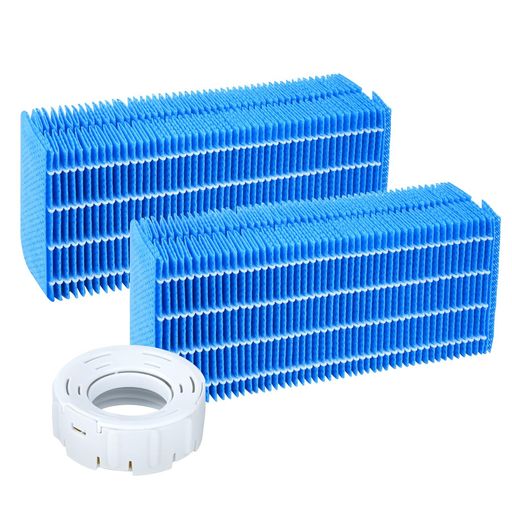 【互換品・3点セット】加湿フィルター H060518 2枚、イオンカートリッジ H011500 1個、合計3点入りのセットです。材質:PET・レーヨン・ナイロン・ポリプロピレン。