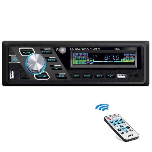 24VカーラジオBluetoothステレオMP3プレーヤーはハンズフリー通話をサポートFMデュ...
