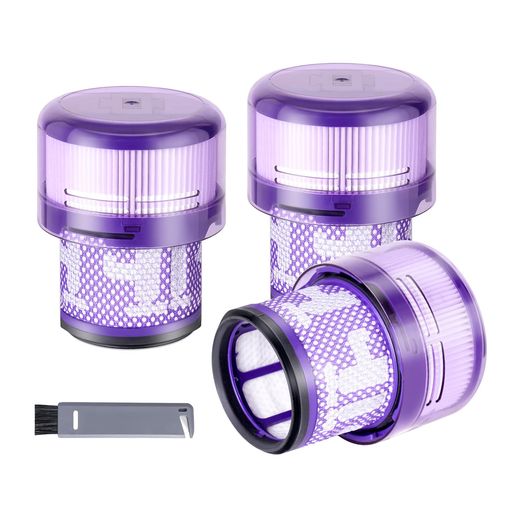 【互換モデル】: Micro 1.5kg SV21、Micro Plus SV33 FF PL、Micro Focus Clean HH17 掃除機 フィルター、Micro掃除機と互換性がある、購入前に、真空掃除機の型番をよく確認し、フィルターのサイズが画像と一致しているかを測定してください。 【互換性のないモデル】:SV19、Digital Slim SV18、DCシリーズ、V6、V7、V8、V8 Slim Fluffy (SV10K)、V10 (SV12)、V11 (SV14)、V12(SV20、SV30、SV46、SV49)、V15。上記は互換性のない掃除機の型番です。購入前に再度ご確認ください。 【パッケージ内容】:3つの後ろフィルターと1つの清掃ブラシを含みます。これらの交換部品は掃除機に完全に対応しており、最適な性能を保証します。 【優れたフィルタリング性能】:高品質のフロントスクリーンとバックスクリーンは優れた効率を提供します。掃除機の正常な動作と最適な動作を維持するためには、2~3ヶ月ごとにフィルターを交換するか、使用状況に応じて交換することをお勧めします。