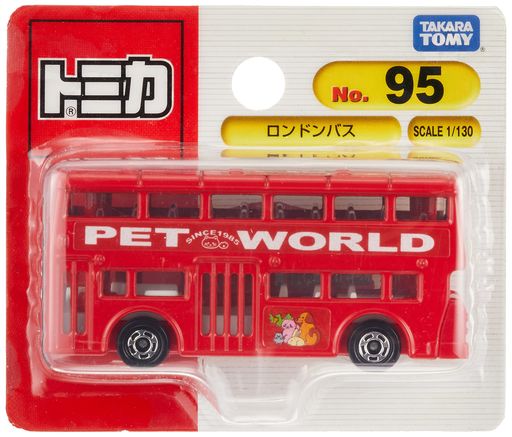 タカラトミー『 トミカ No.095 ロンドンバス (ブリスター) 』 ミニカー 車 おもち...