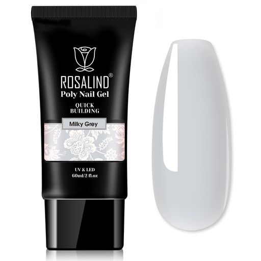 持続効果:適切なネイル準備(ファイリング、バッファリング、クリーニング)を施せば、ROSALINDエクステンションジェルネイルは約1ヶ月以上持続します。より高い密着性を求める場合は、ネイルデハイドレーターとプライマーを併用するとさらに長持ちします。さらに、新しいキューティクル部分が生えてきた約2週間ごとにリフィルが可能です。 速乾・簡単操作:ロザリンド ポリ ネイル エクステンション ジェルは、丈夫で柔軟性があるだけでなく、優れた操作性も備えています。アクリルジェルよりも軽く、装着感はほとんどありません。美しい長さとすっきりとした仕上がりが爪を上品に魅せます。 温かいアドバイスと除去のコツ:ジェルがブラシやその他のネイルエクステンションツールに付着するのを防ぐには、ブラシをスリップ溶液または75%の消毒用アルコールに浸してください。これにより、ネイルエクステンションジェルをデュアルフォームにスムーズに取り付け成形できます。ネイルアートのスタイルを変更しポリネイルジェルを除去したい場合は、ネイルエクステンションジェルをヤスリで削り落とした後、バッファーで磨いてください。