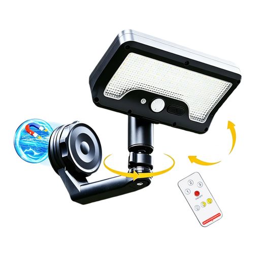 security lighting 【3つの便利な設置方法】: このマグネット式ソーラー屋外ライトは、設置の柔軟性に優れています。いつでもどこでも移動・設置が可能です。強力なマグネットベースはあらゆる金属面に瞬時に吸着し、付属の粘着パッドとネジキットを使えば、壁、ガラス、木材、金属などにも設置できます。複雑な配線や工具は一切不要です。 【3色切り替え】: 温白色、自然白色、クールホワイトの3色を簡単に切り替えて、あらゆるシーンにマッチさせることができます。温白色は居心地の良いパティオの雰囲気に、自然白色はバランスの取れた庭の照明に、クールホワイトは明るく鮮明な防犯照明に最適です。複数の照明器具は不要です。このライト1つで、昼夜を問わずあらゆる照明ニーズに対応します。ワイヤレスリモコン付きソーラーライトは、10mの範囲内で操作でき、ライトの色やモードを簡単に切り替えることができます。夕暮れから夜明けまで連続点灯しま 【リモコンで3つの照明モードを切り替え】: 1センサーモード: 夜間や薄暗い場所ではライトは消灯します。人、動物、車両などの動きを検知すると、自動的に高輝度で点灯します。