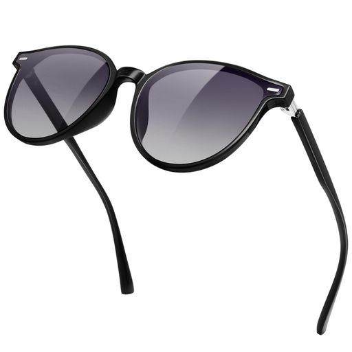 サングラス レディース メンズ 偏光 uvカット 人気 へんこう さんぐらす おしゃれ 軽量 車 運転用 sunglasses for women men (グラデーション ブラック)