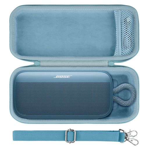 【ぴったりフィット】ケースは、SoundLink Plus ポータブル Bluetoothスピーカーのために特別設計されており、SoundLink Plusワイヤレス スピーカーとアクセサリなどをまとめて収納できます。 【外層は表面防水】外側の層はEVA素材を採用してハードナイロン製で、硬く、耐衝撃性、傷防止に優れています。 表面防水と防塵性にも優れています。SoundLink Plus Portable Bluetooth Speakerをしっかりと保護できます。 【柔らかな裏地】内層の裏地は柔らかいベルベッド素材を使用して、繊細で肌触りが良く、ボーズ SoundLink Plus ポータブルスピーカーをスクラッチから守り、ご心配なくSoundLink Plusスピーカーを良く収納できます。使用に耐えることができます。