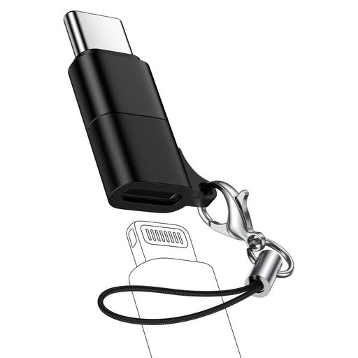 USB-CをLightningに変換するアダプタ 🔄【ライトニング(メス)からタイプC(オス)への変換アダプタ】Lightningケーブルを挿すだけで瞬時にUSB-Cケーブルに変身!MacBook iPad iPhone 17/16/15 Xperia Galaxy Androidなどのusb-c搭載デバイスへの充電とデータ転送を可能にします。ドライバ不要・裏表なしで誰でも簡単に使えます。 ⚡【急速充電&amp;高速データ転送】このLightning USB CアダプタはE-markerスマートチップを内蔵し、電流と電圧を自動調節でき、常に安全で安定した2.1A高速充電を実現し、フル充電時間を短縮。写真や動画も480MbpsのUSB2.0速度で瞬時転送。ご注意:OTG機能とイヤホン非対応。 🛡【安全性・耐久性設計】PDチップとE-Markerチップを内蔵し、接続デバイスに合わせて安全かつ安定した高速充電を実現。放熱性に優れたアルミ合金素材を採用し、性能の安定性と耐久性を向上。精密なコネクタ設計でスムーズな抜き差しと確実な接続を保証します。