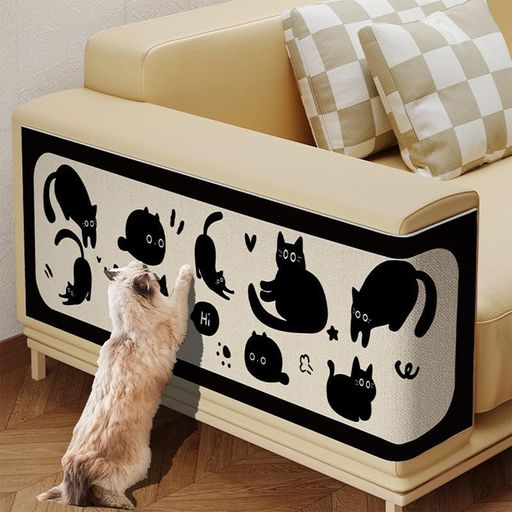 猫爪研ぎシート 猫用爪とぎマット つめとぎ 猫 猫のツリースタンドの交換部品 DIY自由な組み立て カット可能な粘着式猫ソファプロテクター 四季対応 家具傷防止 ソファ 家具 床 壁に貼る…