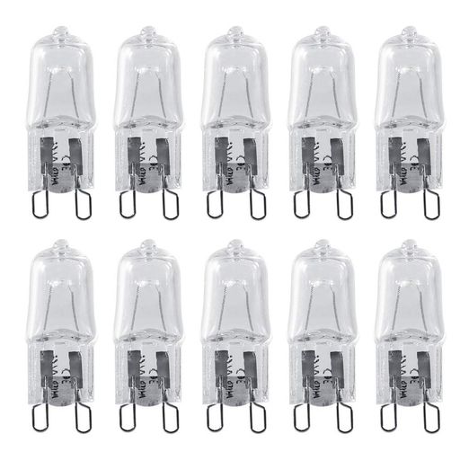 ■【サイズ】:約 4cm x 1.4cm /1.5インチx0.5インチ ■【電球寿命】:3000時間 ■【素材】:ガラス ■【ライトカラー】:ウォームホワイト(2900K) ■【電圧】:120V ■【パワー】:40W ■【ベースタイプ】:G9ベース ■【バルブタイプ】:ハロゲン電球 ■【電圧】:120V ■【パワー】:40W ■【品質の保証】当店はお客様に安全に楽しくお買物をしていただけるよう頑張ります。万が一、不都合や弊社ミスによる不良や破損、色や型違い等ございましたら、メールにてご連絡の上、着払いにてご返送ください。速やかに交換させて頂きます。 ■【使いやすい】:防爆タイプで、電圧が安定していなくても電球が爆発しにくいです。ライトベースはニッケルメッキ加工で防錆処理を施しているので、ショートしにくいです。