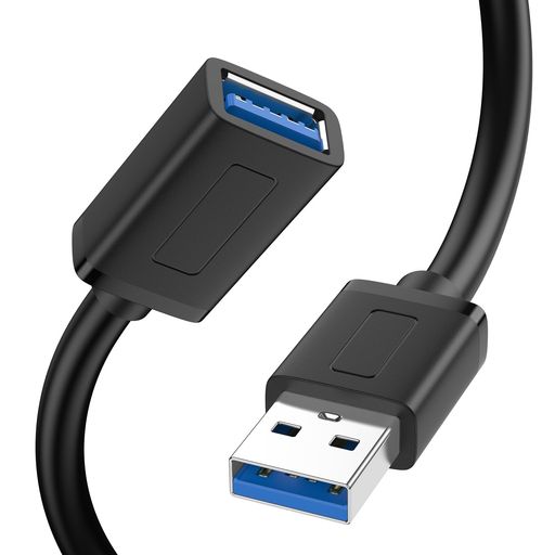 【標準A-Aオス・メスヘッド設計、広範なUSB機器互換性】 USB Type-Aオス対メスインタフェース規格を採用し、USBディスク、モバイルハードディスク、マウスセット、プリンタ、カメラなどの各種USBデバイスを完璧に配置し、プラグアンドプレイで駆動する必要がなく、デバイスインタフェースの距離不足の接続難題を簡単に解決する。 【USB 3.0高速伝送、効率はUSB 2.0をはるかに上回る】 5 Gbpsの高速データ転送速度をサポートし、従来のUSB 2.0に比べて約10倍向上し、ハイビジョン映画、大型ドキュメント、大量の写真などのファイルを転送する際に待つ必要がなく、オフィス、娯楽の時間コストを大幅に節約する。 【1メートル黄金線が長く、実用性と清潔性を両立】 1メートルの線長を正確に設定することで、デスクトップデバイスの遠距離接続のニーズ(ホストコンピュータとディスプレイのUSB拡張口、デスクトップコンピュータとプリンタの接続など)を満たすことができ、ケーブルの長すぎによる巻き取りの乱れもなく、デスクトップのレイアウトをより清潔にすることができます。
