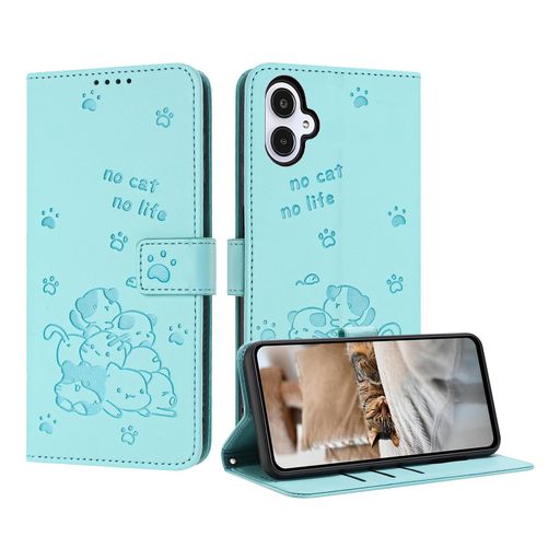 For Galaxy A25 5G 日本版 ケース 手帳型 Vlimus かわいい子猫の携帯電話ケース SC-53F ケース SCG33 カバー SM-A253 カード収納 耐衝撃 Galaxy A25 5G スマホケース 耐久性 指紋防止 スタンド機能