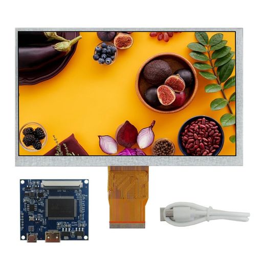 ポータブルモニター 汎用性: 1024 x 600の解像度を持つ7インチIPSディスプレイで、Lattepanda、Banana Pi、Orange Piなど様々な機器に対応。 多用途: DIYポータブルモニターとしてWindowsコンピューターの補助画面にも使用可能。 簡単接続: Mini-HDMIケーブルで制御ボードに接続するだけで動作。 高品質: IPSパネルを採用しており、広い視野角と鮮明な映像を実現。 軽量・コンパクト: ポータブル利用に最適な小型サイズと重量。