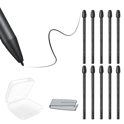 iFLYTEK AINOTE Air 2 スタイラスペン 用 替え芯 フェルト素材 交換ツール付き 取り付け・取り外し簡単 高感度 高耐摩耗性 書き心地が良い 収納ケース付き 芯抜き付き iFLYTEK AINOTE Air 2 電子ノート