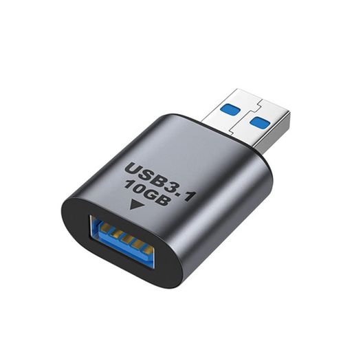 ノートパソコン、デスクトップ。 USB 3.0/3.1 Type A メスからUSB 3.0/3.1 A オス データアダプター 10Gbps 延長 ノートパソコン デスクトップ用 コネクタ2:USB Type-A メス 10Gbps アダプターはUSB 3.0データと電源のみを転送します。 コネクタ1:USB Type-A オス 10Gbps スケーラブルな充電と10Gbpsデータをサポート。