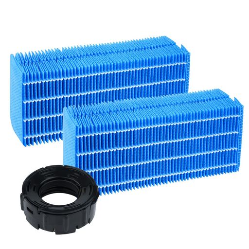 【互換品・3点セット】加湿フィルター H060518 2枚、イオンカートリッジ H011502 1個、合計3点入りのセットです。材質:PET・レーヨン・ナイロン・ポリプロピレン。