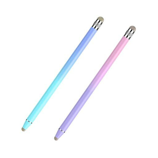 【製品規格】:製品サイズは約15*1*1 cm、2点セットの重量は約20 g、製品色:青+ピンク。 【持ち運びに便利】:1製品10 g程度の重量で、サイズはミニでコンパクトで、持ち歩くことができます。 【高品質材質】:製品は高品質材質を採用し、反応が鋭敏で、そして効果的にタッチスクリーンを傷から保護する。 【製品特徴】:超高感度で、使用中に遅延がなく、タッチスクリーンを摩耗せず、操作がよりスムーズである。 【幅広い互換性】:スマートフォン、タブレット、iPad、iPhone、Androidデバイスなど、さまざまなタッチスクリーンデバイスに対応しています。 【幅広く適用】:描画アプリケーションでの書き込み、メモ作成、描画、ゲームなどに最適です。 【ご注意】:製品を受け取って何か問題があれば、すぐに連絡してください。私たちはあなたのために問題を解決します。