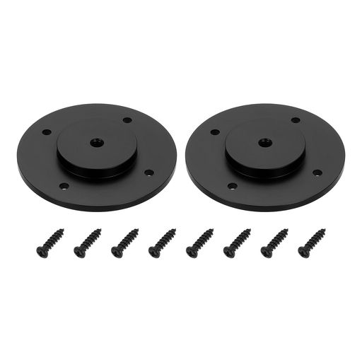 PATIKIL 1/4 インチ ネジ 三脚 アダプター ホルダー 40mm 径 2個 アルミニウム 合...