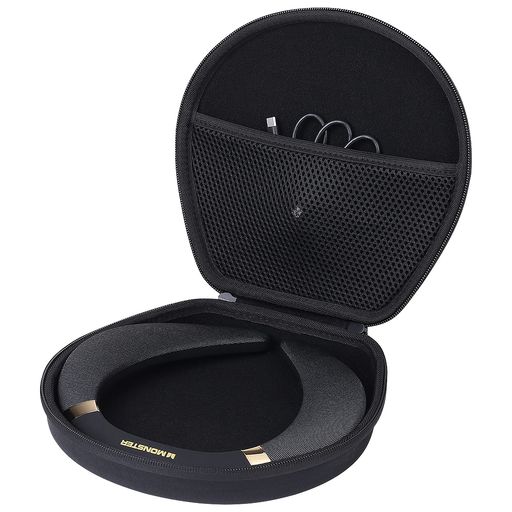 1.Monster ワイヤレスネックスピーカー Bluetoothスピーカー —収納ケース(ご注意:Monster ワイヤレスネックスピーカー含まれません) 2.耐久性が高く、何千もの開閉ファスナーに耐えることができるため、Monster Bluetoothスピーカー を保護するために長期間使用できます。 3.Monster ワイヤレスネックスピーカー Bluetoothスピーカー の傷や汚れを防ぐために、内部に特別な柔らかいぬいぐるみが入ったハードEVA素材で作られています。 4.内部寸法:21.5x19.5x3.5CM 外形寸法:22.5x20x4.5cm 重量:240g材料: EVA. 5.Monster ワイヤレスネックスピーカーを保護するために私たちのケースを選ぶことは間違いなく最良の選択です。保管する場合でも外出する場合でも、そのような保護ボックスを持たない理由はありません。