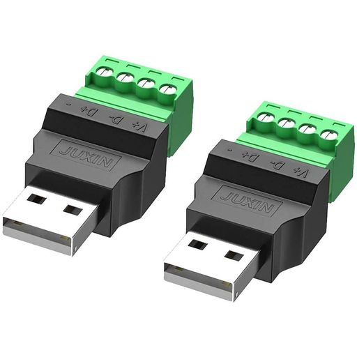 PENGLIN USB 2.0タイプAオス-4ピン ネジ留め式端子台 USBコネクター lien0605-10009399 りあんの通販 パッケージ画像