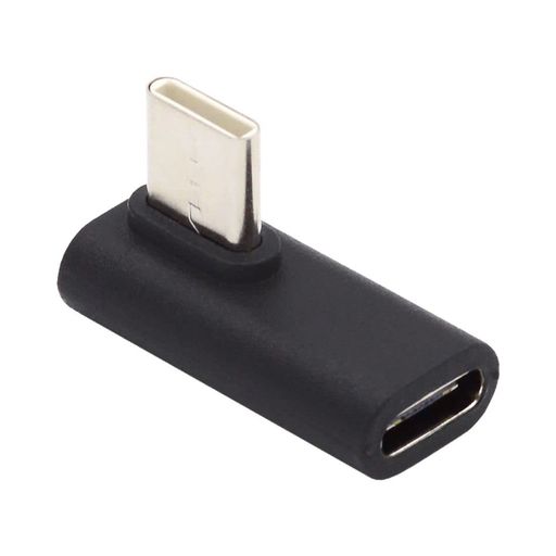 CY USB 3.1 Type-C オス-メス 延長アダプター 角度90度 ノートパソコン&タブレット...