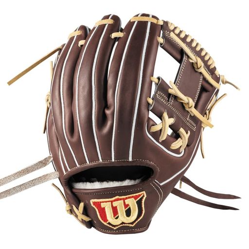 Wilson(ウイルソン) 野球 グラブ(グローブ) 硬式用 TWilson Staff DUAL (ウイルソンスタッフ デュアル) 内野手用 86型 (土手・背面窓が狭くてつかみやすい) WBW102902 Dブラウン