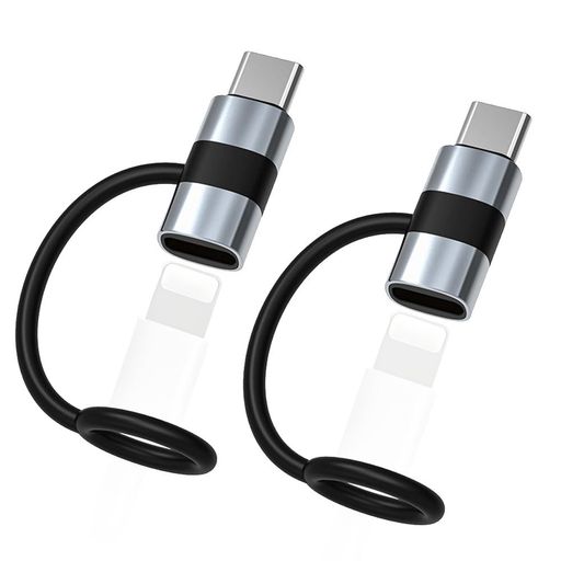 【USB to Type-c】最先端の技術を採用したType C変換アダプターは、LightningからType Cに変換することができます。これにより、様々なデバイスやガジェットとの互換性を確保し、急速充電や高速データ転送を実現します。 【30W急速充電&amp;高速データ転送】最高の急速充電を体験するには、変換アダプタとPD急速充電対応ケーブルおよびPD充電器の併用をお勧めします。最大480Mpbsの伝送速度、スマートフォンやタブレットのバッテリー管理やデータの同期、バックアップがより便利に行えるでしょう。 【高品質の素材】このアダプターは、アルミニウム合金製でありながらコンパクトで頑丈なデザインを採用しています。耐久性が高く、耐熱性や耐衝撃性にも優れており、長期間安心してご使用いただけます。 【プラグアンドプレイ】煩わしいセットアップやドライバのインストールは不要、プラグアンドプレイ機能を搭載しており、操作はシンプルかつスムーズで、さまざまなシーンで簡単に使用できます。 【スマートチップ】このライトニング 変換 タイプc アダプタは、最先端の回路設計で、デバイスを過充電や短絡から保護します。