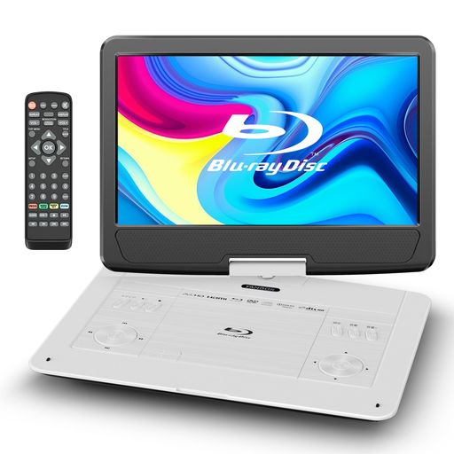FANGOR ポータブルブルーレイプレーヤー 16.3型 HDMI出力対応 14インチ液晶 CPRM 3...