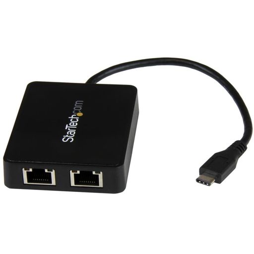 USB-Cネットワークアダプター:USB-C対応ノートパソコンに2口のギガビットイーサネットポートと1口のUSB 3.0(Type-A)ポートを増設。クロスオーバー検出&amp;自動補正(Auto MDIX)対応 フル機能:ASIX AX88179Aチップセットを搭載し、USB C、Thunderbolt 3、Thunderbolt 4対応のノートパソコン、デスクトップ、2-in-1パソコンとネイティブ互換のUSB-Cイーサネットアダプター。Wake-On-LAN &amp; VLAN タギング対応 対応OS:Windowsバージョン7以降、Windows Server、macOS 10.14以降上、Ubuntu 20.04 カーネル 5.15 以降(LTSバージョンのみ)、Chrome OS 優れた汎用性:軽量で持ち運びに便利なUSB Type-C有線LANアダプター。外出先でもノートPCに安全なギガビットイーサネット接続が可能。