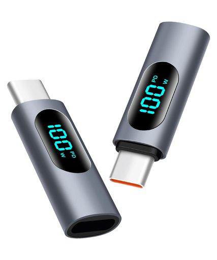 2 in 1充電とデータ転送:このUSB Cライトニングアダプタは、充電とデータ転送を同時に行うことができます。インテリジェントな内蔵チップにより、高速で効率的なデータ転送を実現します。 デジタルパワーディスプレイ:ビジュアルデザインのインテリジェントLEDディスプレイは、充電電力を明確に表示し、急速充電ステータスを表示し、特定のデバイスのリアルタイムの充電速度を表示することができます。 高品質:USB Cオス-Lightningメス変換アダプタは、480Mbpsのデータ転送速度、100Wの最大出力電力をサポートしています(オーディオ/ビデオ出力はサポートしていません)。 高品質素材:アルミニウム合金製、頑丈で耐久性があります。安全な素材、安定した出力、スロットによくフィットし、壊れることなく、複数の抜き差しに耐えることができます。 幅広い互換性:このLightningメスアダプタは、USB-Cデバイスを接続するための理想的なソリューションで、スマートフォンやコンピュータなど、ほとんどのUSB-Cデバイスに適しています。