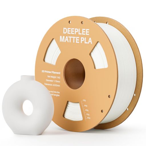 DEEPLEE マットPLAフィラメント 1.75mm 艶消し・低光沢 高靭性 サポート剥がしやす...