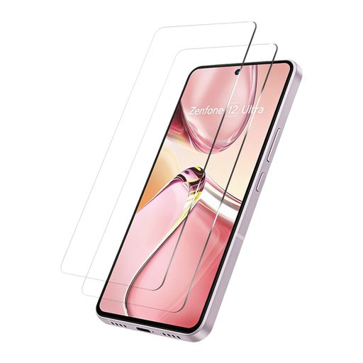 FOR Zenfone 12 Ultra 用のガラスフィルム 全面保護 硬度9H 耐久性 高透過率 液晶 FOR Zenfone 12 Ultra 用の液晶保護フィルム 耐衝撃 気泡なし 指紋防止 飛散防止 撥水撥油 自動吸着 貼…