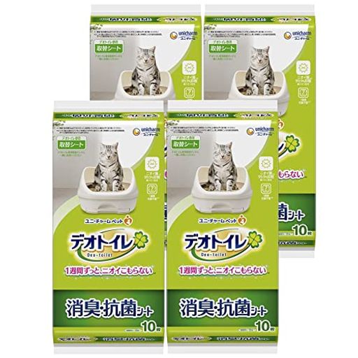 消臭・抗菌シート 40枚(10枚x4)