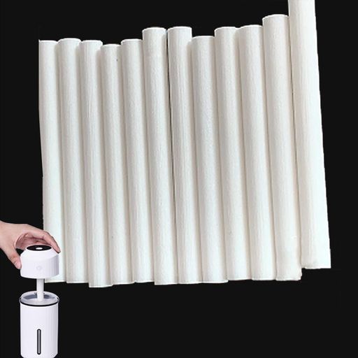 DACAIFH綿棒良い吸収加湿器専用超吸水給水芯交換フィルター加湿器フィルター替え芯吸水芯フィルター棒自由裁断可小型卓上加湿器汎用品スティック(14x0.8cm12本入り)