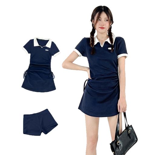 【人気 可愛い ワンピース式 水着 】様々な年齢層の女性向けのワンピース水着。体型をカバーしながら、美しいシルエットを演出!洗練された大人可愛いデザインでお洒落さを追求。バストを美しく演出し、神秘的な雰囲気を醸し出す! 【着心地快適&amp;デザイン可愛い】韓国トレンドを取り入れた水着ワンピース。程よいフリルやスカートスタイルが、可愛らしさを際立たせる。大人っぽいデザインで目を引き、快適な着心地が魅力。 【ビーチやリゾートに最適】海水浴や温泉、プールなど、様々なシーンで活躍。春夏だけでなく秋冬の旅行にもおすすめ。華やかなひらっと感でスタイルアップを叶え、美しいシルエットを作り出す。ファッション性と機能性を兼ね備えた水着ワンピースは必見!セクシーさ、大きいサイズ、ハイウエスト、大人気、韓国デザイン、無地、ビーチウェア、肌守り、おしゃれ、海水