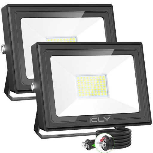 CLY 投光器 60W 昼白色 屋外ウォールライト 玄関ライト 防犯ライト 作業灯 集魚灯 ...