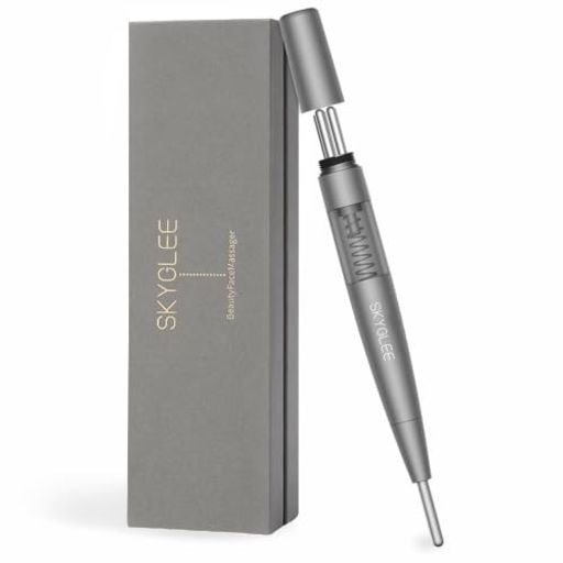 SKYGLEE ポスポス美容 ペン型美顔器 バネ式 ツボ押し 表情筋 フェイスライン ケア 美顔スティック コリほぐし 目元 口元 リフトケア 小顔 美容グッズ 誕生日 お祝い 記念日 母の日のプレゼ…