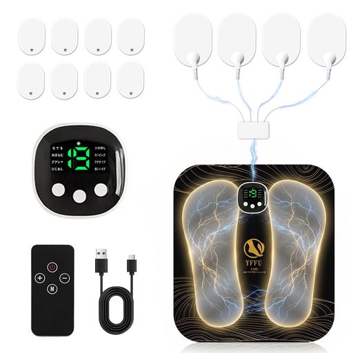 ems 足 ems 足裏マットems フットマット【父の日ギフト】【博士監修 8個ems パット...