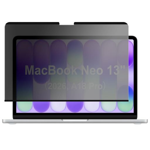 SeGinnMacBookNeo13インチA18Pro(2026年3月発表モデル)用覗き見防止フィルターマグネット式ノートパソコン覗き見防止フィルムアンチグレアプライバシーフィルター反射防止ブルーライトカット…