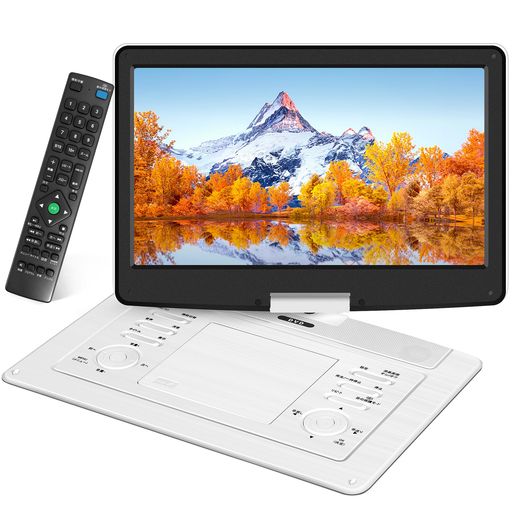 【15.6インチ 1080PフルHD】ポータブルDVDプレーヤー 15.6インチ大画面 1920x1080...