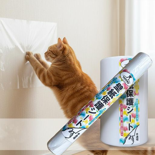 【お客様の声を反映した粘着力】 壁紙に猫のひっかき傷を付けない為のシートです。 半透明で目立たない。 しっかりくっつくのに再び剥がすこともできます。 賃貸でも使用可。 高いコストパフォーマンス。 ※すでに傷がある、または経年劣化した壁紙の場合、剥がれやすくなることがあります。 貼ってはがせるタイプなので、賃貸住宅でも安心してお使いいただけます。 材質によっては、時間の経過とともにノリが少し残る場合がありますが、消しゴムで軽くこすると簡単に取り除けます。 【超高コスパ】 特に10mの大容量パックは非常にお得です。 【目立ちにくい半透明タイプ】 半透明仕様で存在感が少なく、光の反射も抑えられているため、さまざまな壁紙に自然になじみます。 【強化素材】もちろんワンパクなネコちゃんの爪でも耐えられるよう、強化素材を使用しているので安心です。 【カットしやすい方眼入り】 裏面は方眼デザインなので、必要なサイズに合わせて簡単・きれいにカット可能です。 ※本製品の使用に起因する壁紙の破損につきましては、保証いたしかねますのでご了承ください。