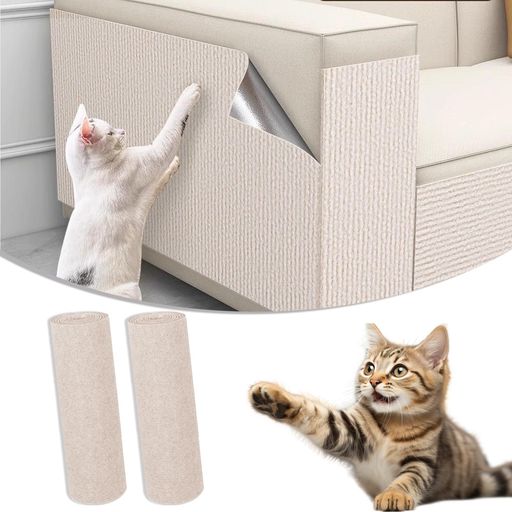 爪とぎ、傷防止 【壁・家具保護】爪を研ぐのは猫の本能的な行為であり、爪をとぐことで、爪を鋭く保ったり、自分の縄張りを主張したり、ストレス解消したりすることができます。爪研ぎシートは、高い耐久性と耐磨耗性があり、ねこの爪健康を保つ同時に、壁や家具をしっかり保護します。 【自由にカット可能】爪研ぎシートは不織布で作られており、柔らかくて切りやすいので、ニーズに合わせて様々な形にカットして組み合わせ可能です。広い壁にもコーナーにも適応できます。 【頑丈で厚手】本製品は5mmの厚さがあり、耐磨耗性に優れ、長時間使用しても劣化しにくく、壁や家具、床を効果的に保護します。不織布なのでカスが出ません。また、表面の凹凸デザインはネコの爪とぎに最適です。 【取り付け簡単】この猫用爪とぎマットは裏面に粘着剤が付いているので、取り付けがとても簡単です。剥離紙を剥がし、壁や家具の表面に貼り付けるだけで設置完了。手間をかからずネコの遊び場を作れる一品です。 【多様な場所適用】猫用爪研ぎ保護シートは、様々な場所に使用できます。