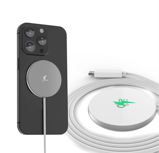 Qi2.2規格品: 最新のQi2.2規格に準拠した25W大出力のマグネット式ワイヤレス充電器で、デバイスは保護カバー(厚み6mm以内)を付けたままでも置いただけで、高速かつ安全な充電を実現します マグネット吸着機能: 強力なマグネットでデバイスをしっかり固定し、充電中のズレを防いで効率的な充電を可能にします 高速充電対応: 最大25Wの出力で対応デバイスを素早く充電し、忙しい日常でも時間を節約できます 安全機能搭載: FOD 異物検知機能と温度制御機能により、過熱や異常を防ぎ、デバイスを守ります 1メートルの専用Type-Cケーブル付属: 充電時に熱源となる電源制御基板を充電器本体からケーブルのコネクタに移動した親切な工夫で、デバイスのバッテリー劣化を最小限に抑制します