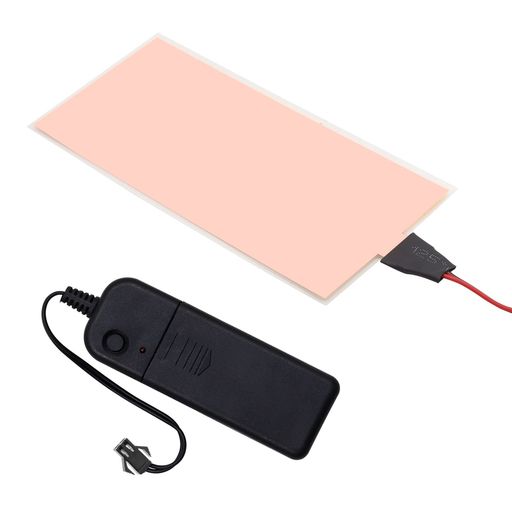 Ygmylandbb 有機EL照明パネル ELパネル EL照明 elシート 3V 12x5cm 面発光 電源ユニット付き 明るさ クリスマス パーティー デコレーション ウェディング パブ用 常灯右向き矢印スロー点滅右向き… lien0605-10014344 りあんの通販 パッケージ画像